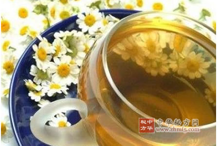 桑叶菊花茶图片